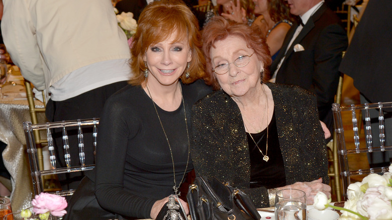 Reba and Jacqueline McEntire smiling