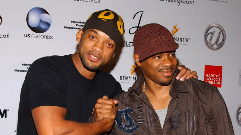 Will Smith and Duane Martin handshake