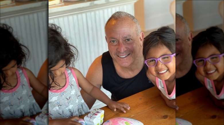 Joel Schiffman posing for photo with Haley and Hope