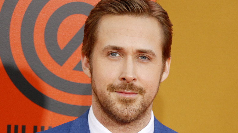 Ryan Gosling poses for a photo