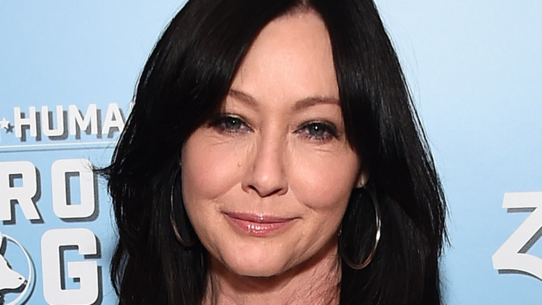 Shannen Doherty on the red carpet