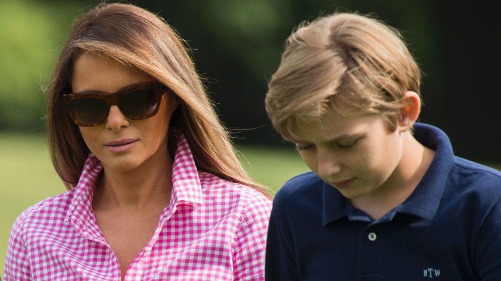 Barron Trump, Melania Trump 