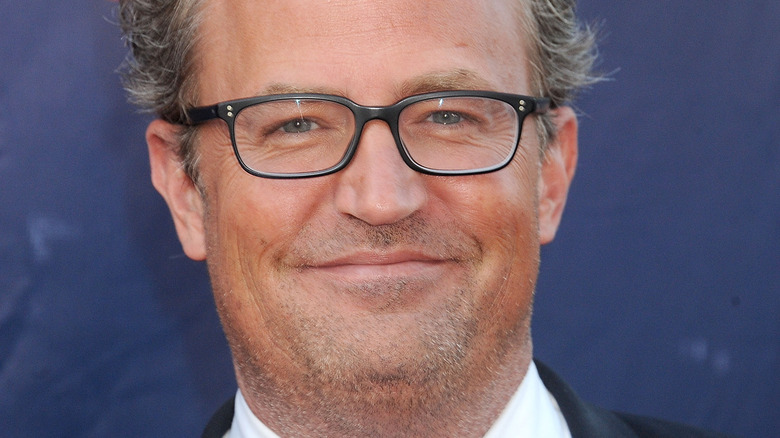 Matthew Perry smiling