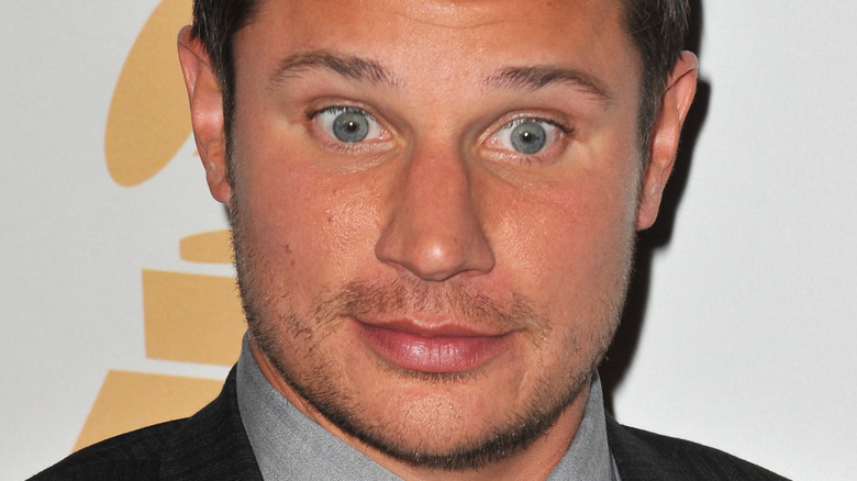 Nick Lachey looking shocked surprised