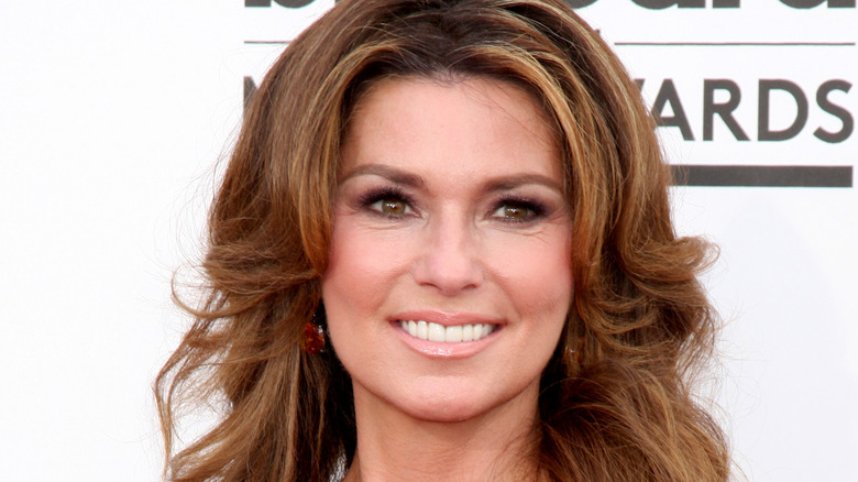 Shania Twain smiling