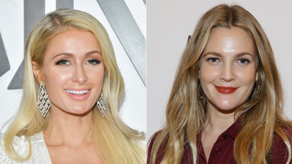 Paris Hilton, Drew Barrymore