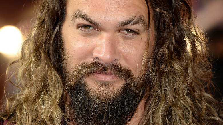 Jason Mamoa smiling