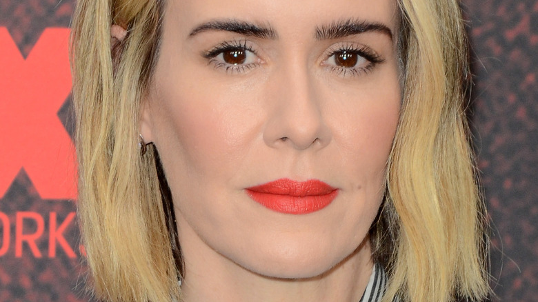 Sarah Paulson at a red carpet for FX