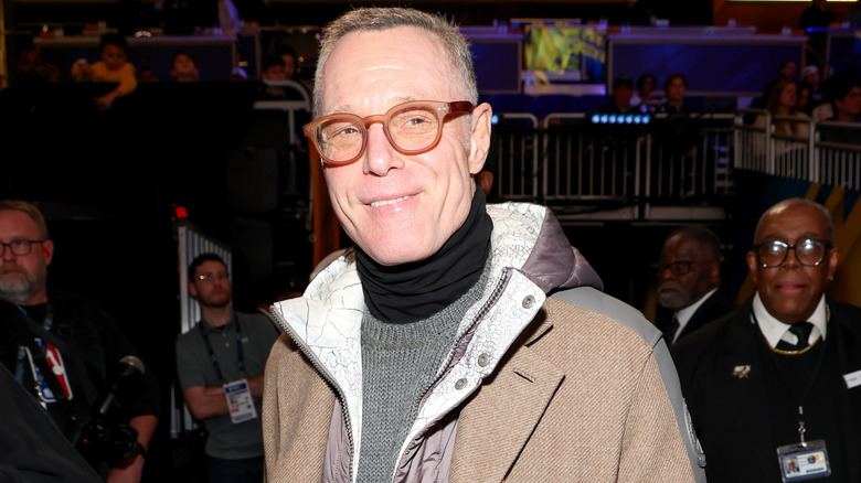 Jason Beghe wearing glasses