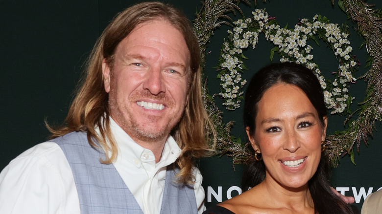 Chip and Joanna Gaines smiling