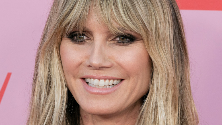 Heidi Klum smiling 