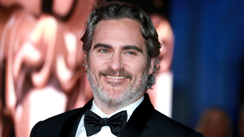 Joaquin Phoenix smiling