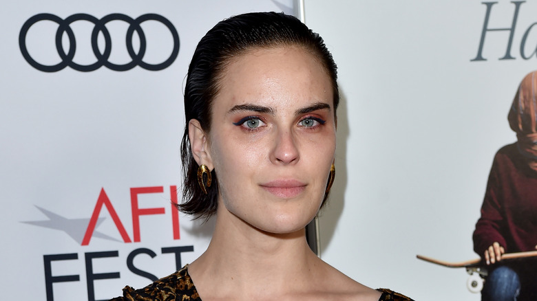 Tallulah Willis with dark hair