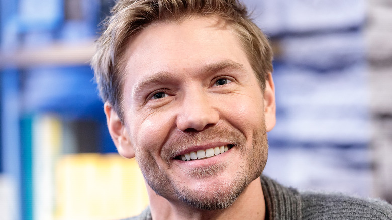 Chad Michael Murray smiling