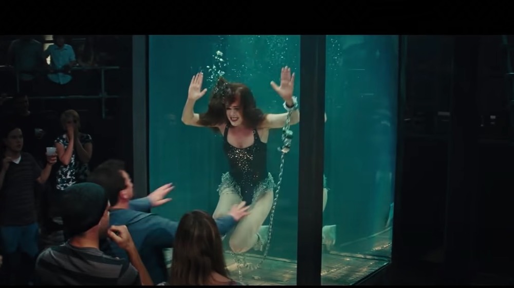 Isla Fisher on set of 'Now You See Me'
