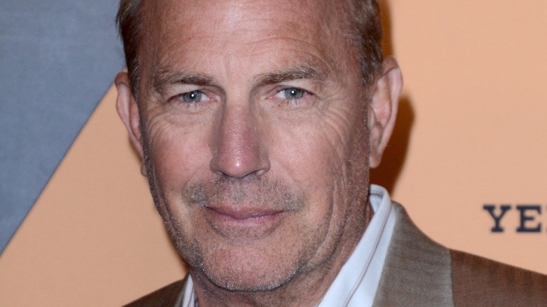 Kevin Costner smiling