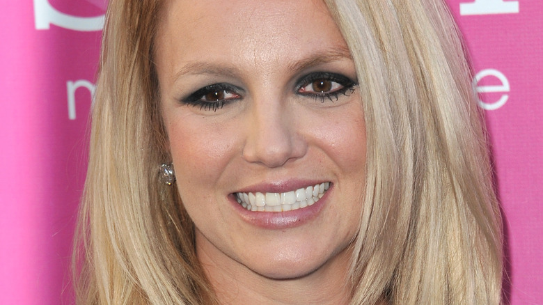 Britney Spears smiling