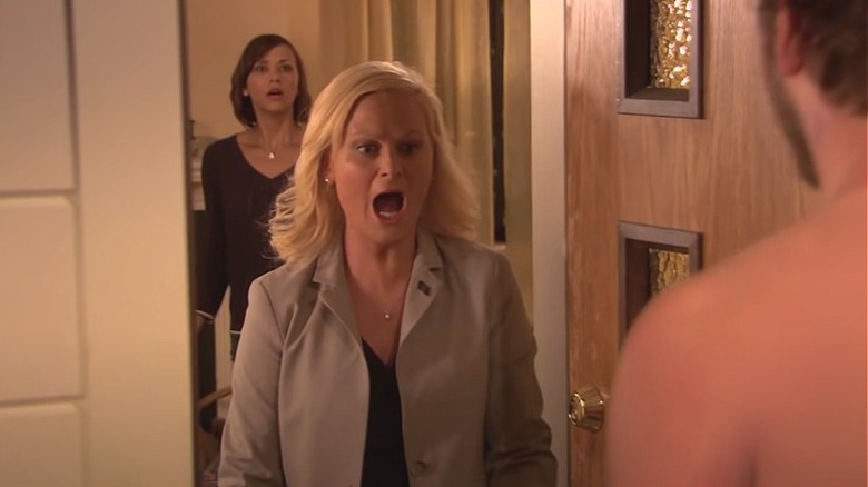 Amy Poehler shocked face