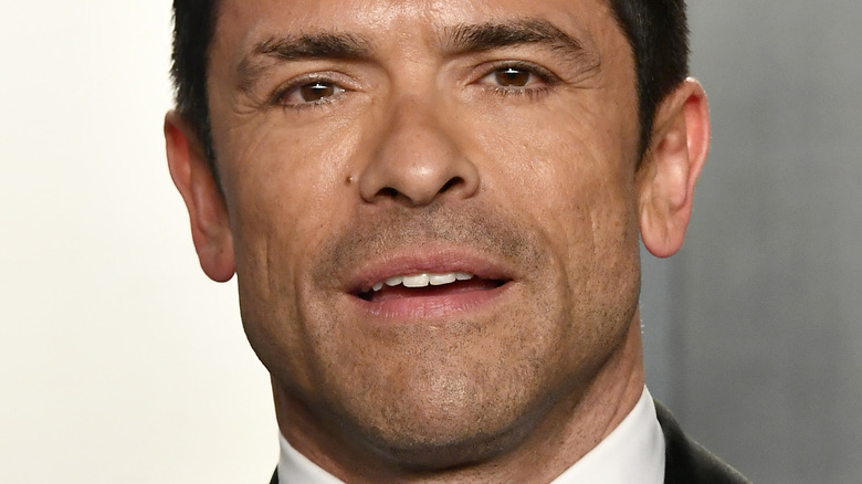 Mark Consuelos on the red carpet