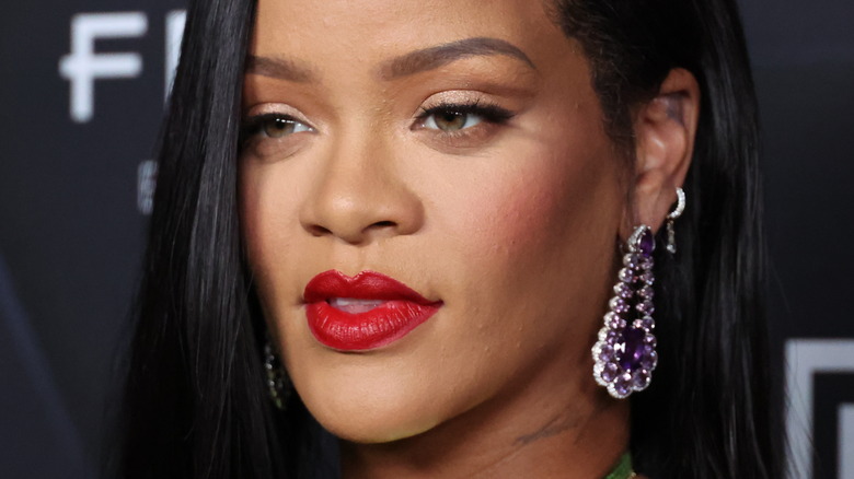 Rihanna posing