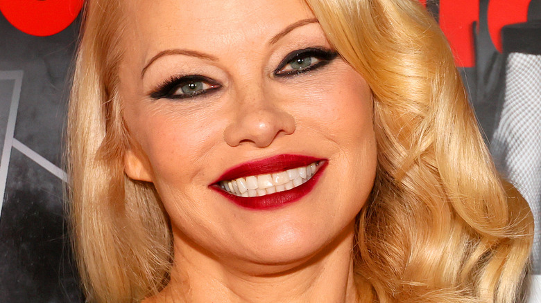 Pamela Anderson close-up