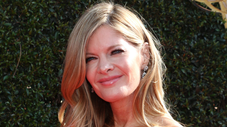 Michelle Stafford smiling