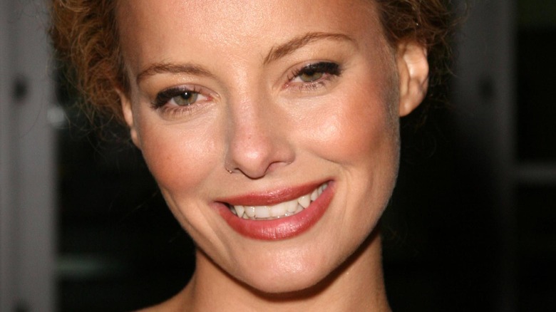 Bijou Phillips smiling