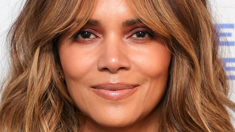 Halle Berry posing for photo