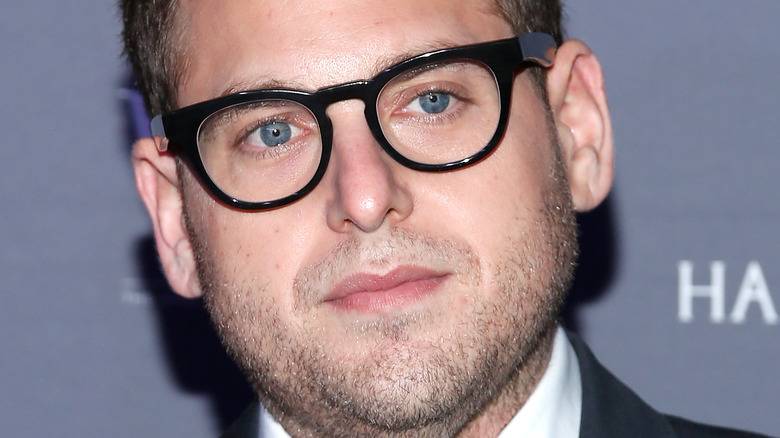 Jonah Hill beard and glasses