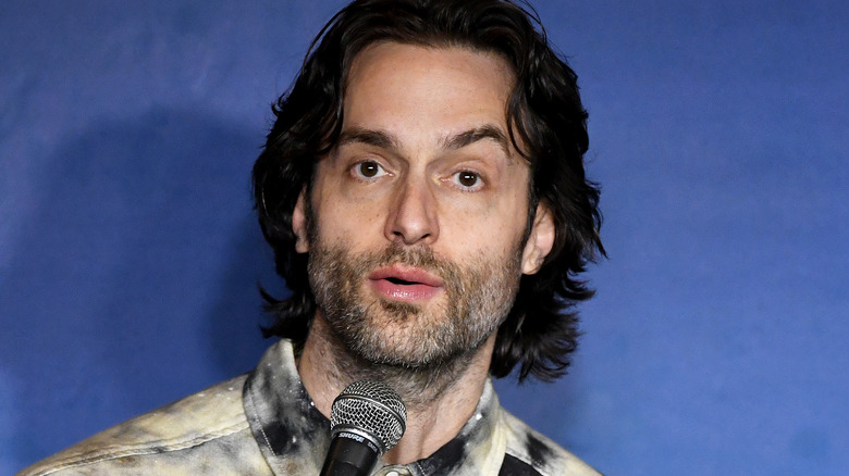 Chris D'Elia scraggly beard