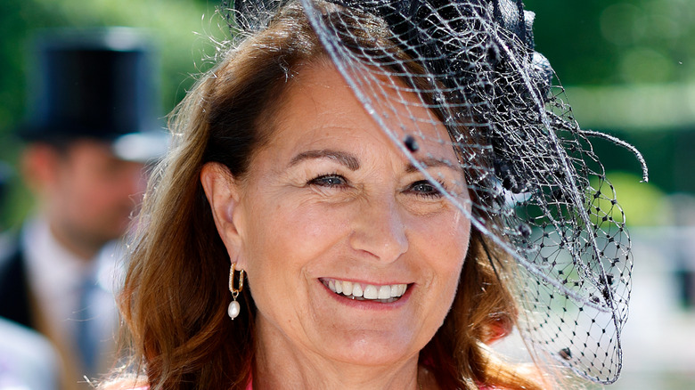 Carole Middleton smiles