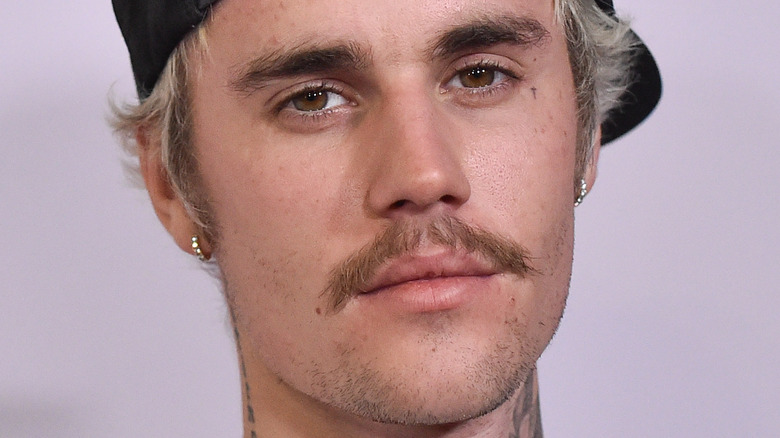 Justin Bieber mustache