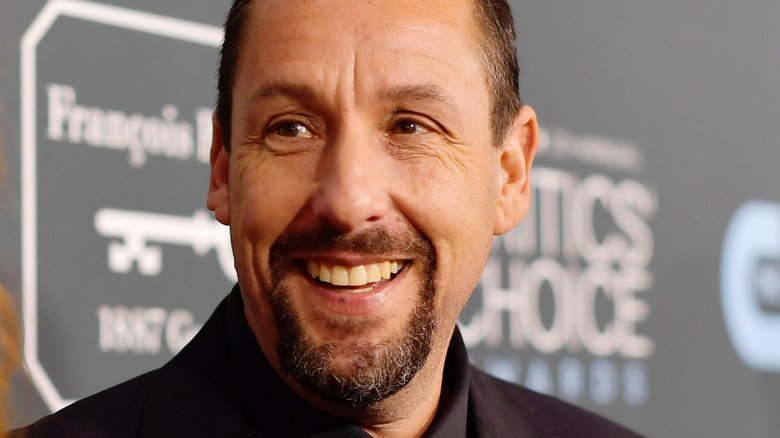 Adam Sandler smiling