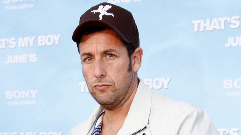 Adam Sandler blank face