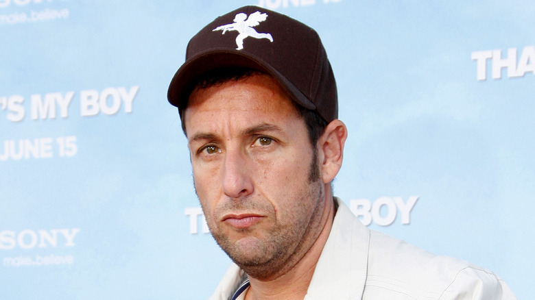 Adam Sandler blank face
