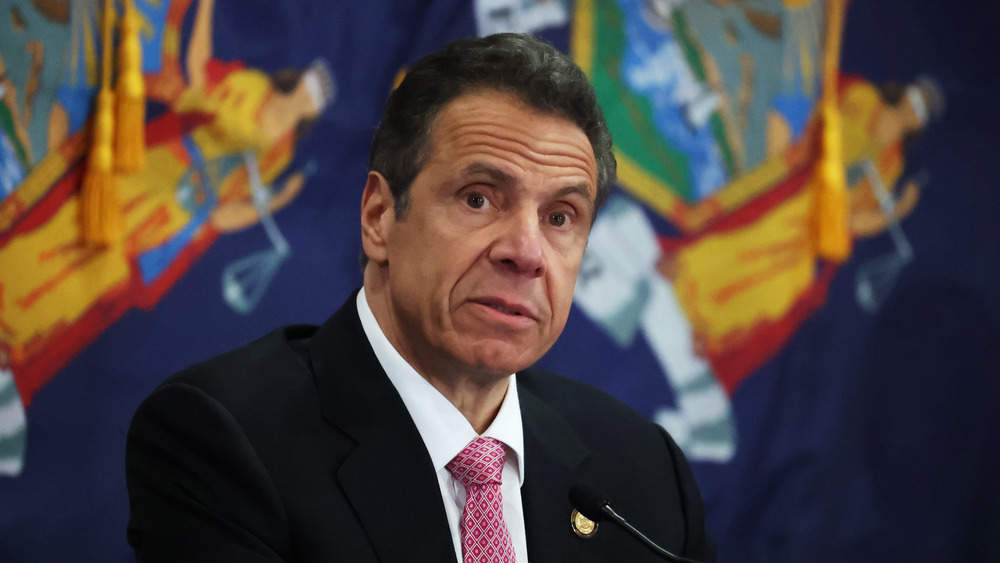 Andrew Cuomo speaking