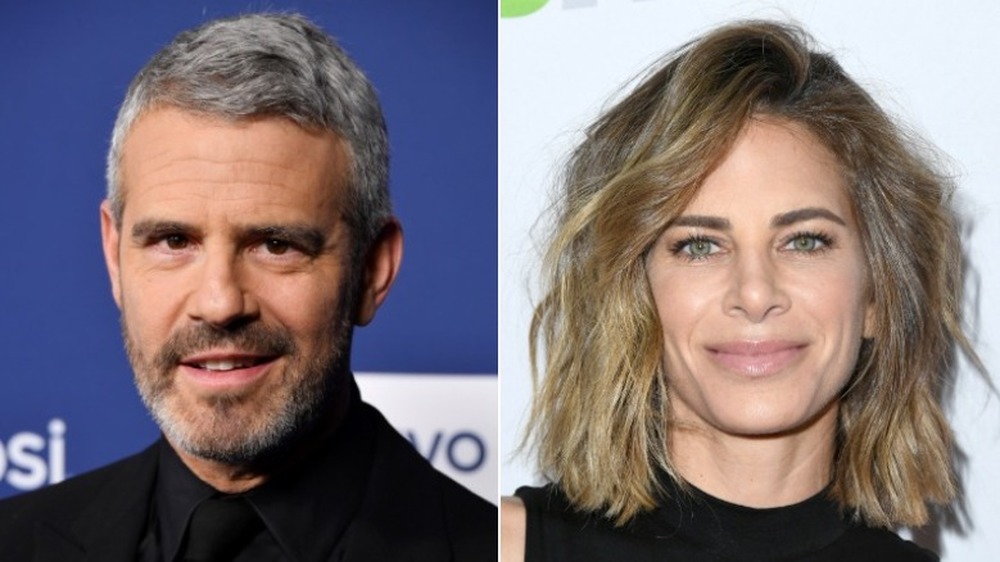 Andy Cohen and Jillian Michaels smiling