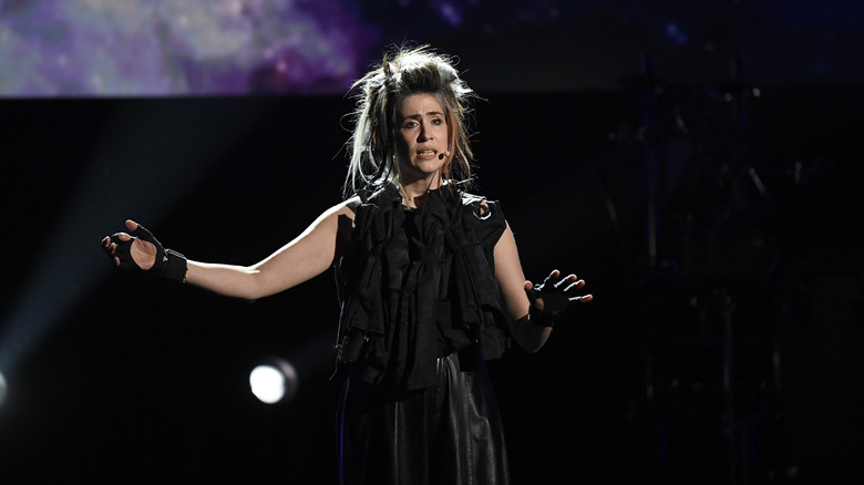 Imogen Heap performs onstage during the 62nd Annual GRAMMY Awards Premiere Ceremony at Microsoft Theater on January 26, 2020.
