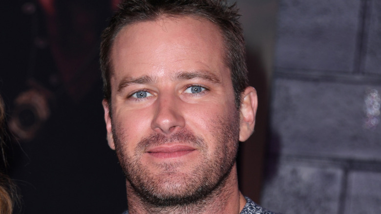 Armie Hammer smiling