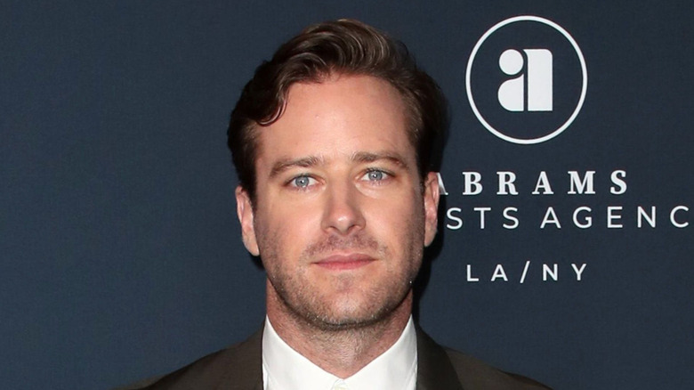 Armie Hammer looks serious in 2019