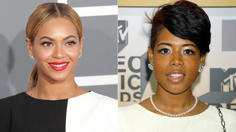 Split image of Beyonce and Kelis