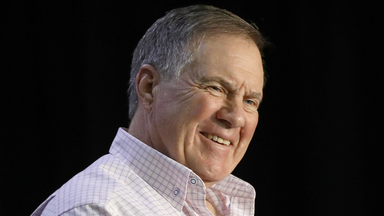Bill Belichick smiling