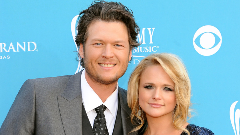Blake Shelton and Miranda Lambert at 45th Annual Academy of Country Music Awards