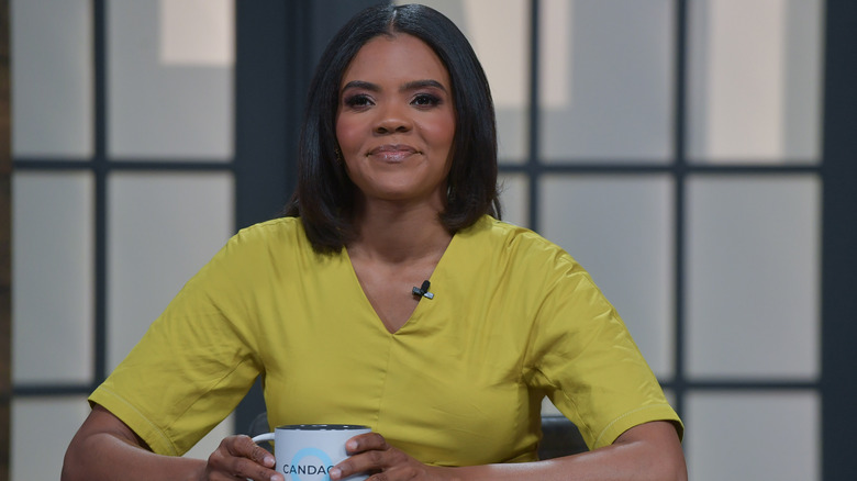 Candace Owens, smiling