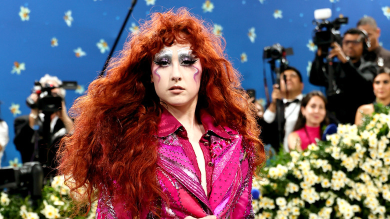 Chappell Roan at 2025 Met Gala Celebrating Superfine: Tailoring Black Style