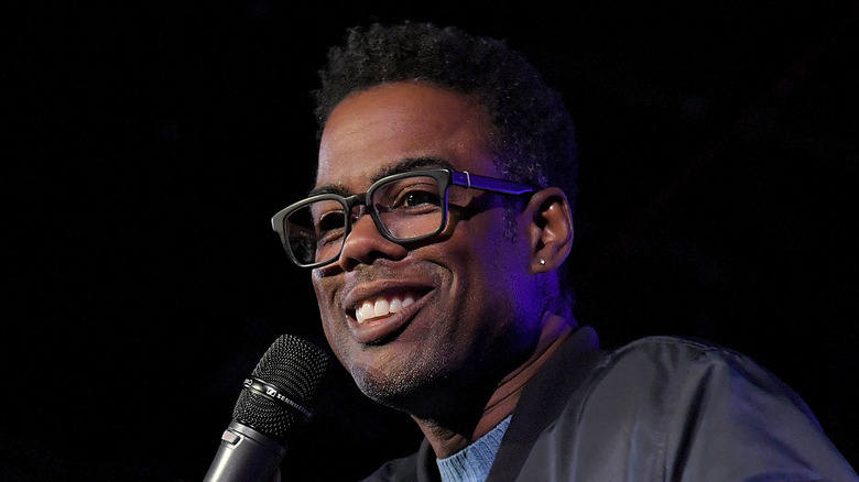 Chris Rock on stage