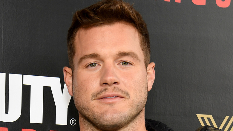 Colton Underwood, not smiling, 2021 photo
