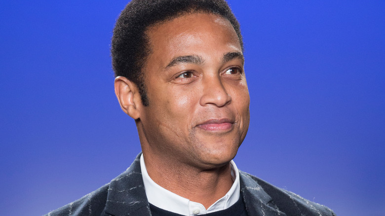 Don Lemon smirking at event