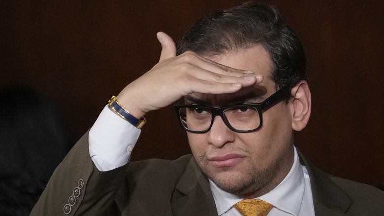 George Santos looking ahead