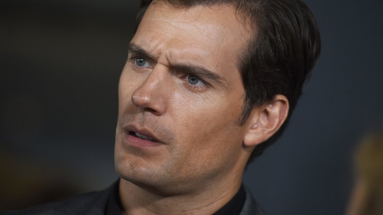 Henry Cavill looking confused